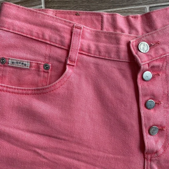 RIDERS DENIM SHORTS SIZE 10 - Picture 2 of 3
